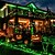 cheap Solar Outdoor Lights-2 Pcs 10M/33FT 100 Led Beads Outdoor IP44 Waterpoof Solar Fairy String Lights  Halloween, , Wedding, Valentine's Day, Courtyard, Lawn, Garden, Festive Atmosphere Decoration, Copper Wire Light