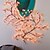 abordables Guirlandes lumineuses led-1pcs Lumières de branches de vignes USB en saule 8 modes 72/96/144LEDs lumière blanche chaude pour décoration murale chambre cuisine café Halloween