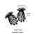 cheap Halloween Accessories-Women's Halloween Skeleton Gloves – Black Lace Cuff Sugar Skull Printed Costume Accessories for Party, Cosplay and Nightlife
