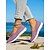 abordables Baskets femme-Baskets Flyknit à enfiler pour femme – chaussures plates légères et respirantes pour la marche, le shopping et les vacances