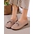 economico Slip-ons e mocassini da donna-mocassini marroni da donna con dettaglio nodo in corda – morbidi mocassini in similpelle per la guida, le giornate di lavoro informali e il comfort del fine settimana