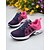 abordables Baskets femme-Baskets Flyknit pour femmes avec semelle à coussin d&#039;air – Chaussures de course légères et décontractées pour le fitness, la marche, la salle de sport et le quotidien