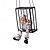 abordables Halloween-Jaula aterradora, muñeca de Halloween, accesorio de casa embrujada con voz chillona, criatura de pesadilla