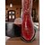 baratos Cowboy &amp; Western Boots-Botas de cowboy femininas de couro vermelho com padrão western bordado - calçados urbanos estilosos para looks da moda