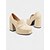 abordables Chaussures sans lacet et mocassins femme-Mocassins à plateforme noirs pour femmes - Chaussures rétro à talons épais et à enfiler pour le bureau, le style urbain et les tenues d&#039;inspiration vintage