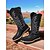 preiswerte Cowboy &amp; Western Stiefel-braune bestickte Western-Arbeitsstiefel für Damen – Cowboystiefel mit quadratischer Spitze für Rancharbeit, Wüstenwanderungen und Arbeiten auf dem Bauernhof
