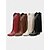 voordelige Cowboy &amp; Western Boots-Rode western cowboylaarzen met franjes en geborduurde details voor dames – retro festivalkniehoge rijlaarzen voor rodeo, muziekfestivals en country-stijl outfits