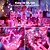 cheap Battery String Lights-10 Pcs 5M/16.4FT 50LED Beads Fairy String Lights Halloween  Wedding Valentine's Day Party Indoor and Outdoor Atmosphere Decoration Light String AAA Battery Box Timer Function