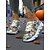 abordables Para mujeres-Zapatillas de Halloween con grafiti en blanco y negro para mujer: zapatillas deportivas con suela gruesa para caminar, ideales para ropa urbana, atuendos de otoño y fiestas de disfraces.