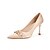 abordables Officiel-Escarpins à talons hauts et bout pointu en satin blanc pour femmes avec volants et ornements de chaîne en cristal - chaussures de mariée élégantes pour mariages et occasions formelles