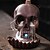 abordables Halloween-Porte-encens en forme de crâne, cascade de reflux, céramique, LED, unique, brûleur d&#039;encens, brûleur de crâne pour Halloween, aromathérapie, yoga, décoration intérieure