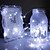 cheap Battery String Lights-12 Pcs 2M/7FT 20 LED Beams Fairy String Lights  Halloween Wedding Valentine's Day Holiday Decoration Copper Wire Light String Gift Box Decoration CR2032 * 2 Battery DIY