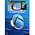baratos Serviço de Veículo-Espelho retrovisor para ponto cego de carro, 2 peças, ajustável em 360 graus, grande angular, com ventosa, universal, redondo, auxiliar, para segurança ao dirigir e estacionar