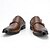 billige Tresko til herrer-herresko med dobbel munkrem, slip-on loafers, casual forretningssko til kontoret og hverdagsbruk