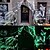 cheap Halloween-Halloween Glow in The Dark Spider Web Fake Cobwebs Stretch Green Spider Webs for Halloween Outdoor Indoor Home Decorations Creepy Party Decor