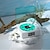 זול אורות מקרן כוכב גלקסי-רמקול ויניל רמקול ויניל וינטג' נייד עם תאורה מתכווננת וזמן למסיבה בחדר השינה