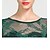 preiswerte Tanzkleidung für Balltänze-Für den Ballsaal Kleid Applikationen Kombination Damen Ausbildung Leistung Langarm Normal Chiffon Spitze Samt