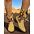 baratos Cowboy &amp; Western Boots-Botas de cowboy femininas de camurça com fivela de leopardo e salto baixo, calçados urbanos da moda