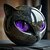 お買い得  ハロウィン-高級な黒猫の石の彫刻、エレガントな室内装飾&amp;amp;ギフトに最適なアート作品