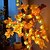 baratos Luzes interiores a pilhas e USB-Iluminação LED de Ação de Graças Luzes de Outono Abóbora 3D Folha de Bordo Bolota 2M 20LEDs Luzes de Cordão Alimentadas por Bateria Halloween Decoração de Festa Jardim Familiar Terraço Cerca