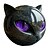 お買い得  ハロウィン-高級な黒猫の石の彫刻、エレガントな室内装飾&amp;amp;ギフトに最適なアート作品