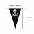 abordables Halloween-Bannière de pirate d'Halloween, crâne, drapeau de pirate, décorations de pirate, bateau de pirate, fanion, décoration pour célébration de mariage, fournitures de fête en plein air, 5 m