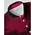 preiswerte Oberteile-Herren Golf-Poloshirt Fuchsie Kurzarm Oberteil Golfkleidung, Kleidung, Outfits, Kleidung