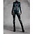 preiswerte Drucke-Gemusterte Zentai-Anzüge Cosplay Kostüm Bodysuit Drucken Karnevalskostüm Ganzkörperanzug Herren Damen Sexy Kostüm Halloween Kostüm für Leistung Party Maskerade Erwachsene