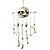 economico Halloween-Halloween teschio osso campanellino a vento decorazioni da appendere casa stregata stanza segreta creativo luminoso fantasmi da appendere atmosfera horror oggetti decorativi
