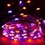 cheap Battery String Lights-10 Pcs 5M/16.4FT 50LED Beads Fairy String Lights Halloween  Wedding Valentine's Day Party Indoor and Outdoor Atmosphere Decoration Light String AAA Battery Box Timer Function
