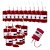 abordables Halloween-Sachets de sang pour boissons d'Halloween, sachets de sang pour boissons d'Halloween, décoration d'horreur d'Halloween, 350 ml, sachet de sang de vampire, décoration d'Halloween