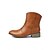 abordables Cowboy y botas occidentales-Botines de piel sintética color vino tinto para mujer: botas cortas de tacón bajo estilo western informal para el trabajo, viajes y atuendos cotidianos.