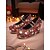 abordables Para mujeres-Zapatos Mary Jane de cuña con estampado de calavera y rosa para mujer: tacones de plataforma góticos para moda alternativa, conciertos y fiestas de Halloween.