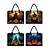 abordables Sacs-Sac fourre-tout citrouille d&#039;Halloween et maison hantée pour femme — grand sac de courses réutilisable avec poche zippée et poignées robustes, style gothique pour les friandises, les fêtes costumées et l&#039;utilisation quotidienne