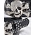 abordables Accessoires d&#039;Halloween-Ceinture unisexe en cuir synthétique avec tête de mort pour Halloween – boucle en cristal avec tête de mort et os croisés – idéale pour les costumes d&#039;Halloween et les tenues décontractées