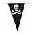 abordables Halloween-Bannière de pirate d'Halloween, crâne, drapeau de pirate, décorations de pirate, bateau de pirate, fanion, décoration pour célébration de mariage, fournitures de fête en plein air, 5 m