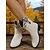 baratos Cowboy &amp; Western Boots-Botas de cowboy femininas de camurça com fivela de leopardo e salto baixo, calçados urbanos da moda
