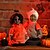 abordables Halloween-1pc décoration d'Halloween poupée ambulante commande vocale détection barre lumineuse affichage de scène de maison hantée