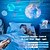 billiga Julklappslampor-Jul Aurora Projektorlampor - 4K HD Stjärnprojektor med Fjärrkontroll 5 Realistiska Nebula Scenarier  7 1 Färger Effekter RGB Rymd Pod Nattljus för Rums Dekor Flicka  Pojke Födelsedag Jul