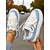 economico Sneakers da donna-nero alla moda da donna &amp;sneakers bianche robuste - scarpe perfette per il ritorno a scuola e le passeggiate nel campus &amp;abiti di classe