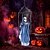 levne Halloween-děsivý řetěz duch halloween zahradní párty atmosféra dekorace strašidelné žertíky klec duch rekvizity