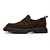 baratos Mocassins de couro premium-mocassins masculinos de camurça e couro bovino - sapatos sociais casuais clássicos para uso profissional e formal