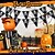 abordables Halloween-Bannière de pirate d'Halloween, crâne, drapeau de pirate, décorations de pirate, bateau de pirate, fanion, décoration pour célébration de mariage, fournitures de fête en plein air, 5 m