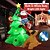 abordables lumières de Noël en plein air-1 pc 0.6 W Gonflable de Noël Gonflable Blanc Chaud 12 V 12 Perles LED Noël