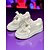 preiswerte Nachtleben Party-Weiße Strass-Sneaker für Damen mit Satinband-Schnürsenkeln und Herzanhänger – glamouröse Freizeitschuhe für Nachtleben, Clubbing und Party-Outfits