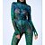 preiswerte Drucke-Gemusterte Zentai-Anzüge Cosplay Kostüm Bodysuit Drucken Karnevalskostüm Ganzkörperanzug Herren Damen Sexy Kostüm Halloween Kostüm für Leistung Party Maskerade Erwachsene