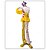 preiswerte Halloween-Halloween elektrischer Sensor stehender Clown Ornament Spukhaus Party leuchtende schwingende dekorative Requisite