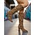 abordables Botas holgadas-Botas de mujer con tacón alto y ancho hasta la rodilla con diseño de cebra y rayas: zapatos urbanos vanguardistas para salidas informales y eventos nocturnos.