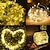 abordables Guirlandes lumineuses USB-10 Pcs 5M/16,4FT 50 LED Lumières de Guirlande Féériques Halloween Saint-Valentin Nouvel An Fête de Mariage Décoration Intérieure et Extérieure Lumières en Fil de Cuivre Alimentation USB IP44 Étanche
