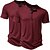 ieftine Tricou casual Henley-Bărbați Tricou Cămașă Henley Tee Top Manșon scurt Simplu Culoare solida Designer De Bază Contemporan modern 2 bucăți Nasturi Simplu Henley Vacanță Stradă Casual Vară Negru + Negru Alb + kaki